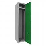 Locker metálico dual grande - 1 puerta verde